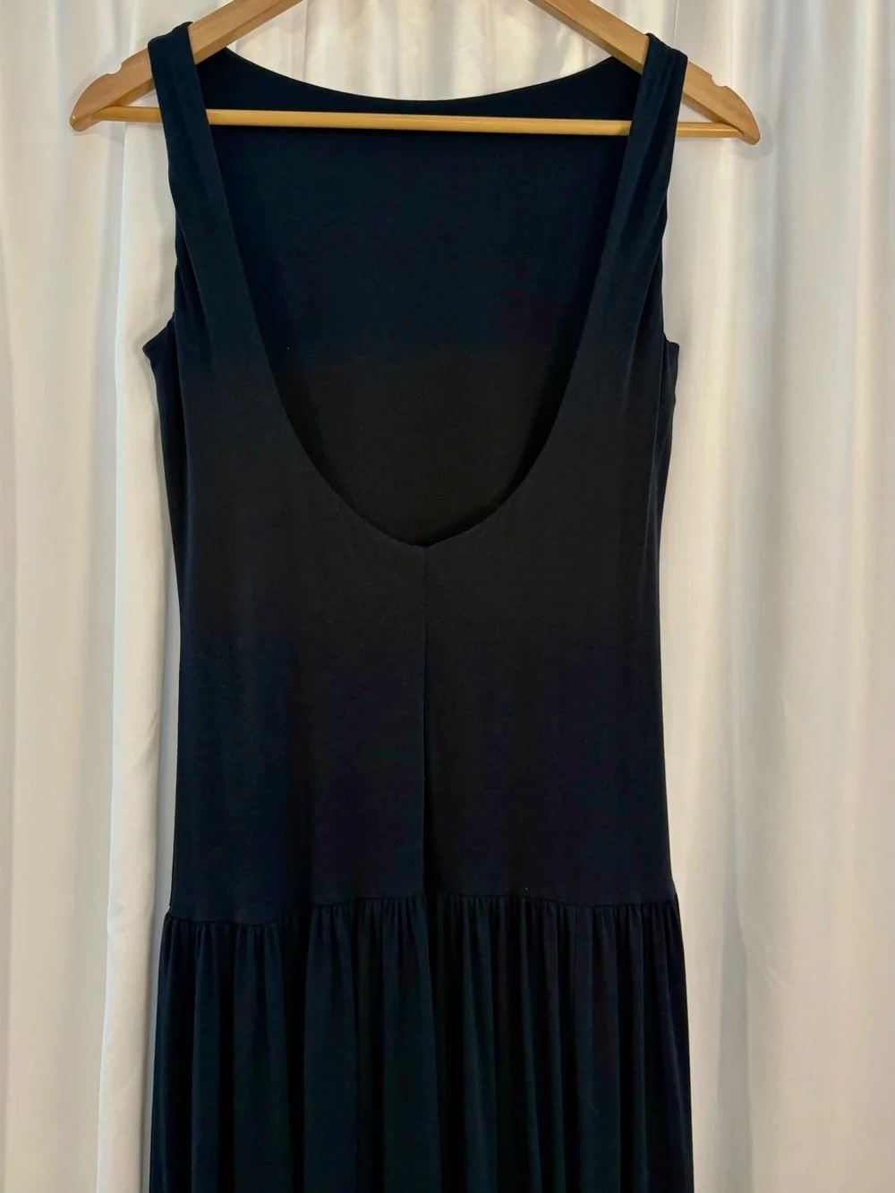 Abercrombie & Fitch Modal-Blend Low Scoop-Back Maxi Dress - Size Medium